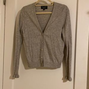 Banana republic gray cardigan